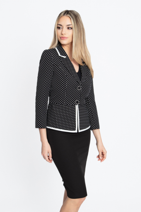 Compleu 1498 alb negru Viada [2]