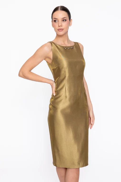 Compleu 1606 oliv tafta Caramel [4]