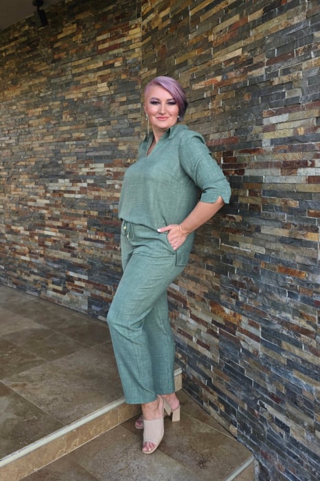 Compleu 4415 kaki La Donna