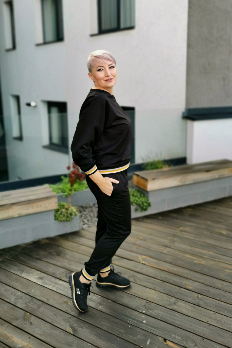 Compleu sport 327 negru Effect [2]