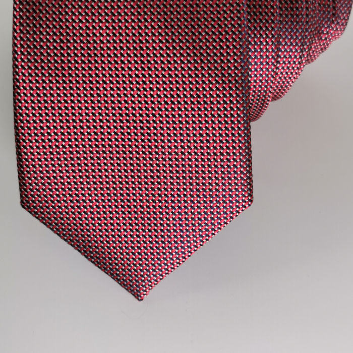 Cravata 242 bleumarine textura Massimo Clessi [6]