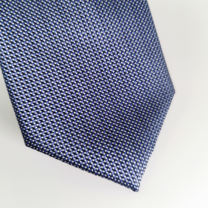 Cravata 242 bleumarine textura Massimo Clessi [2]