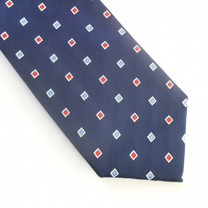 Cravata 243 bleo patrate Massimo Clessi [6]