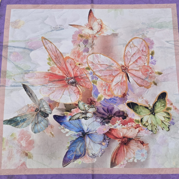 Esarfa 70/70 matase 2 fete V5 Racomy [9]