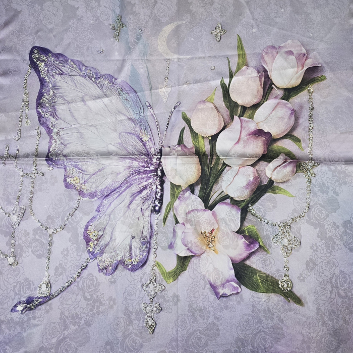 Esarfa 70/70 matase 2 fete V5 Racomy [3]