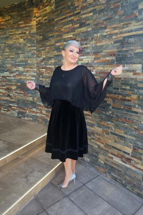 Poze Fusta 436 neagra Exnec