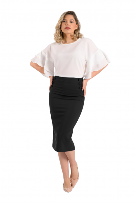 Fusta 4961 neagra La Donna