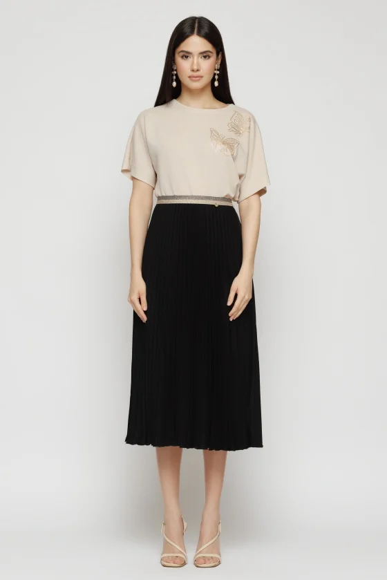 Fusta 5156 neagra plisata Mizar [2]