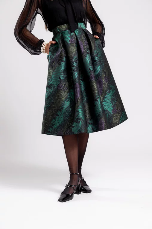 Fusta C3410 imprimata Caramel [2]