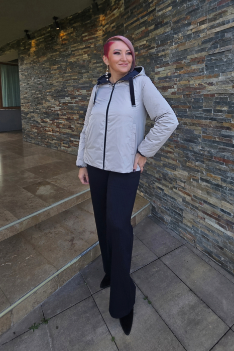 Geaca Akva 2 fete bl/gri Madzerini [5]