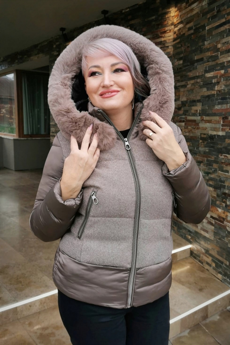 Geaca Eloisa bej Virginia Blu S [4]