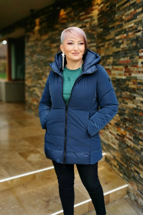 Geaca Fabiana albastra Virginia Blu [3]