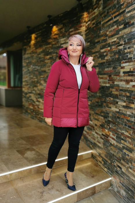 Geaca Fabiana ciclame Virginia Blu [2]