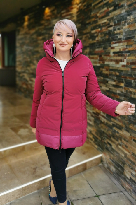 Geaca Fabiana ciclame Virginia Blu [6]