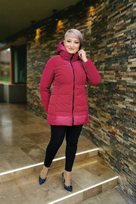 Geaca Fabiana ciclame Virginia Blu [5]