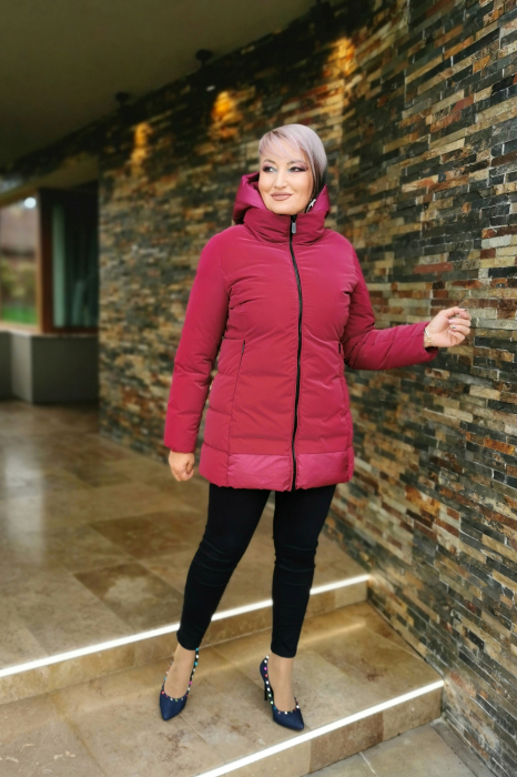 Geaca Fabiana ciclame Virginia Blu [3]