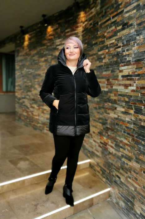 Geaca Fabiana neagra Virginia Blu [6]