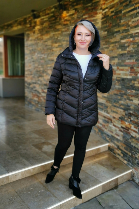 Geaca Gloria neagra Virginia Blu [2]