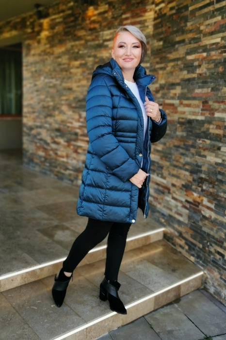 Geaca Rachele turquaz Virginia Blu M [4]