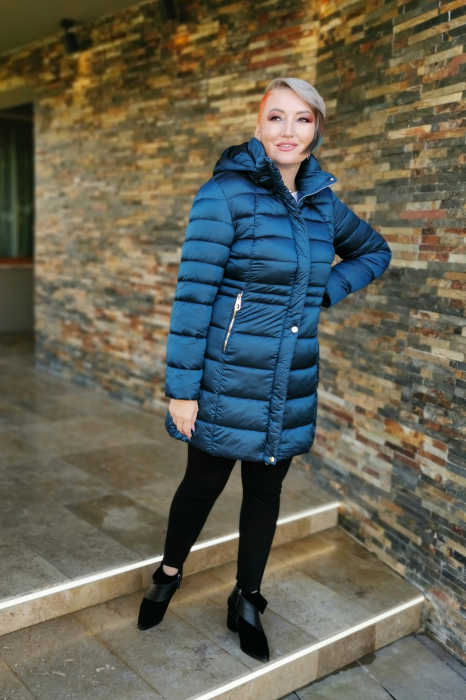 Geaca Rachele turquaz Virginia Blu M [3]