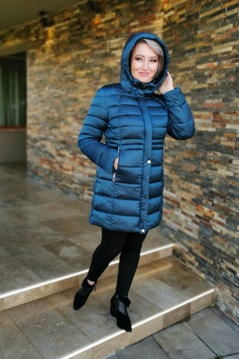 Geaca Rachele turquaz Virginia Blu M [6]