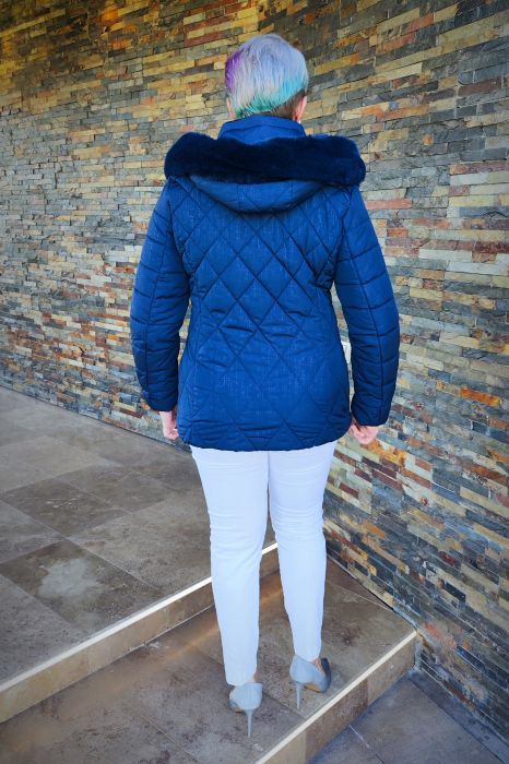 Geaca Rebecca bleumarine Virginia Blu [4]