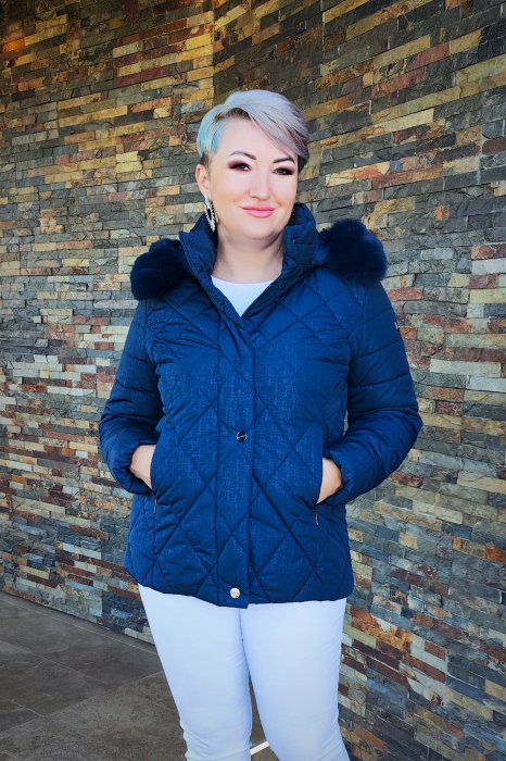 Geaca Rebecca bleumarine Virginia Blu [2]