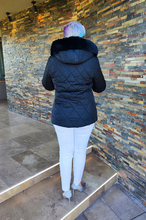 Geaca Rebecca neagra Virginia Blu [4]