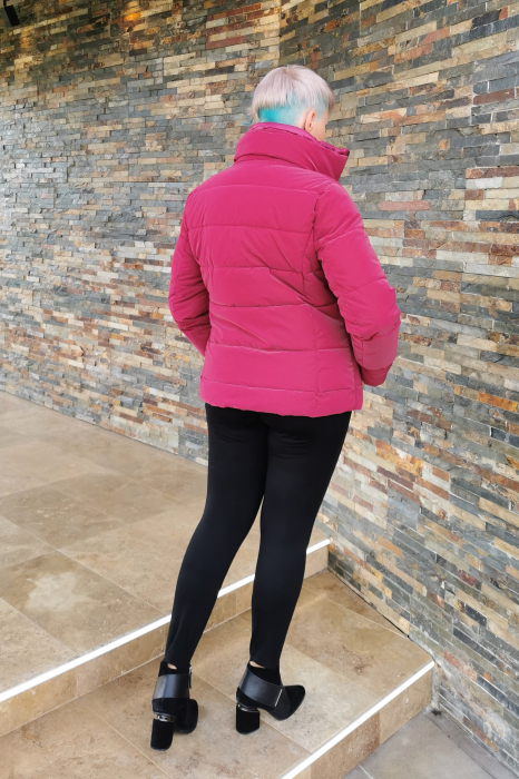 Geaca Sofia ciclam Virginia Blu [8]