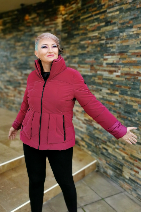 Geaca Sofia ciclam Virginia Blu [2]