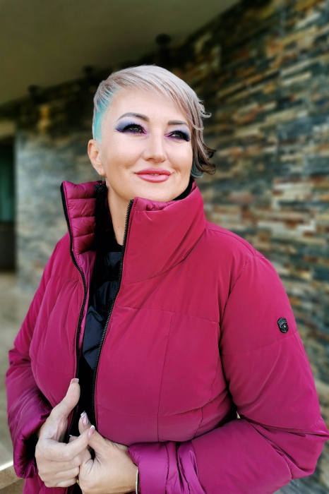 Geaca Sofia ciclam Virginia Blu [5]