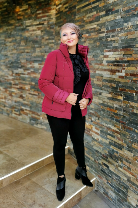 Geaca Sofia ciclam Virginia Blu [4]