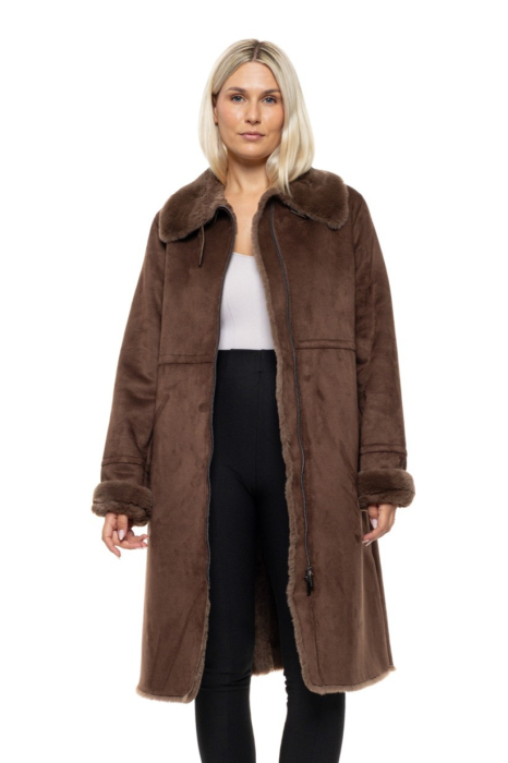 Jacheta 1050 maro blanita Studio [2]