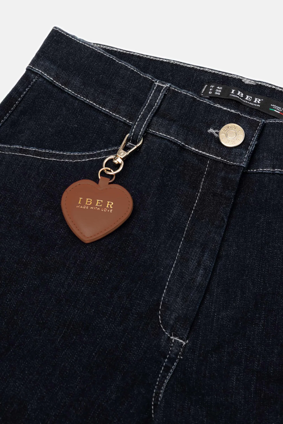 Jeans Fara bleumarine Iber [3]