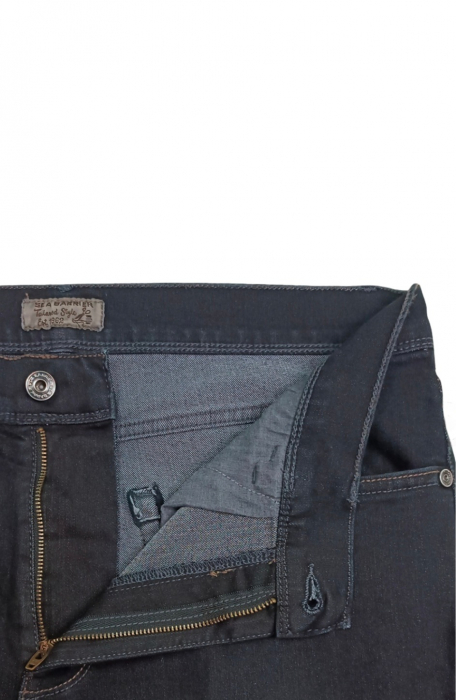 Jeans Rich negru Sea Barrier [4]