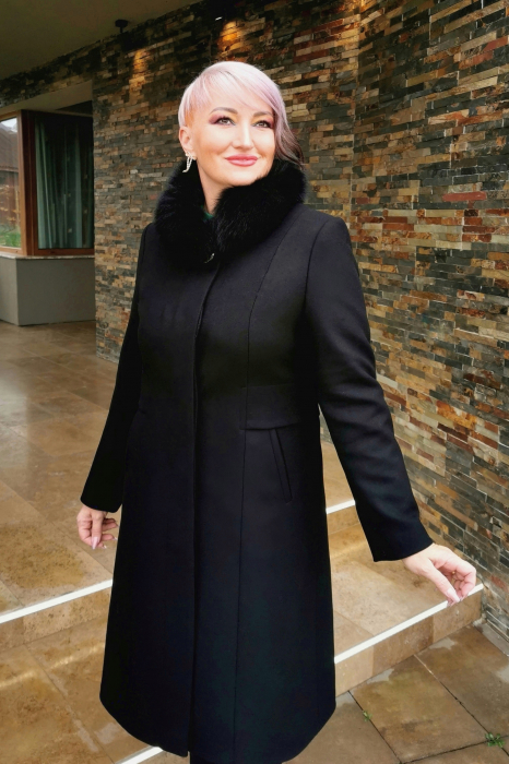 Palton 253 negru Dony [7]