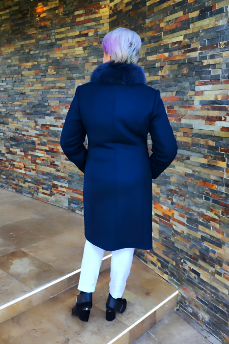 Palton 290 bleumarine Dony [4]