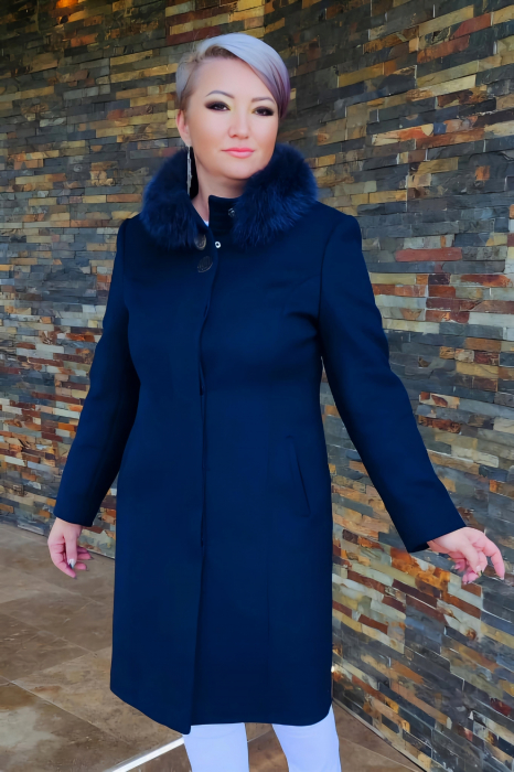 Palton 290 bleumarine Dony [2]