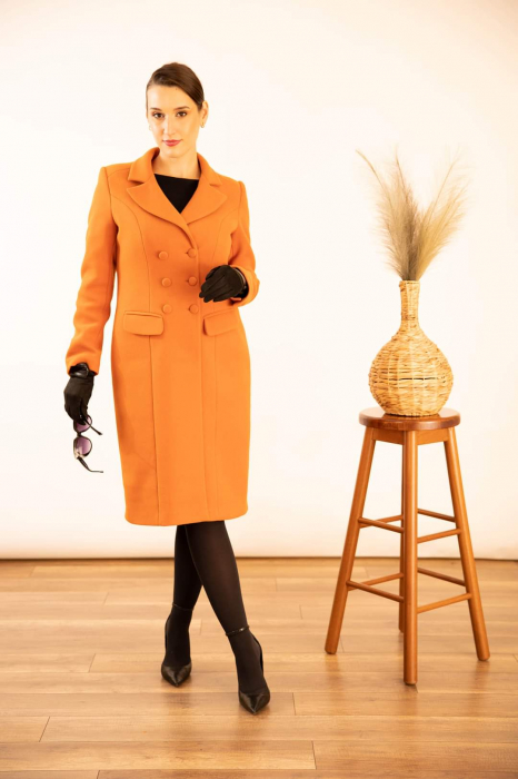 Palton 351 portocaliu Gart [2]