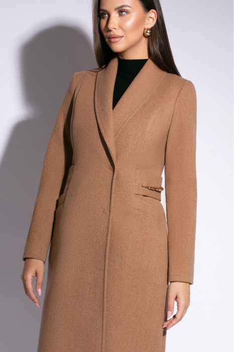 Palton 6007 camel Ginette [2]