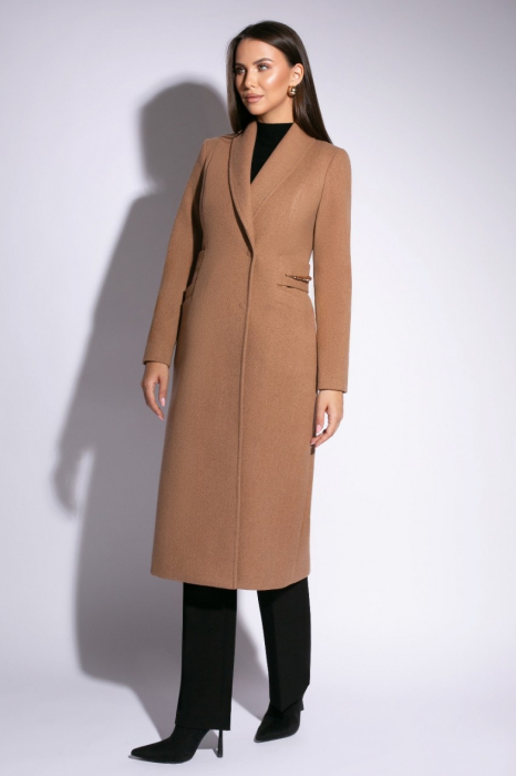 Palton 6007 camel Ginette [1]