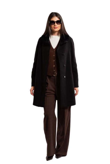 Palton 857 negru blanita Sentierri [5]