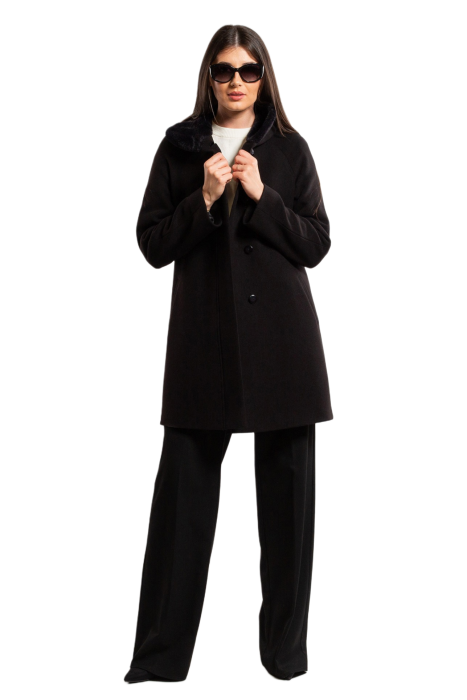 Palton 857 negru blanita Sentierri [2]