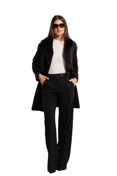 Palton 857 negru blanita Sentierri [3]