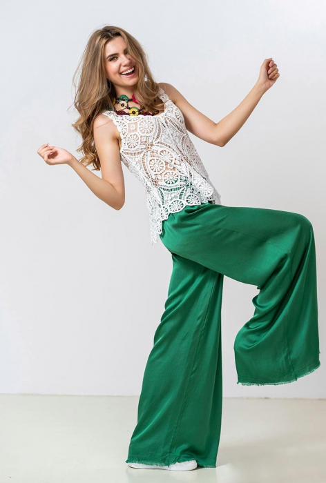 Pantalon 22578 verde Hermosa