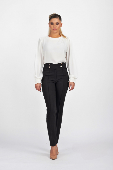 Pantalon 4280 negru La Donna