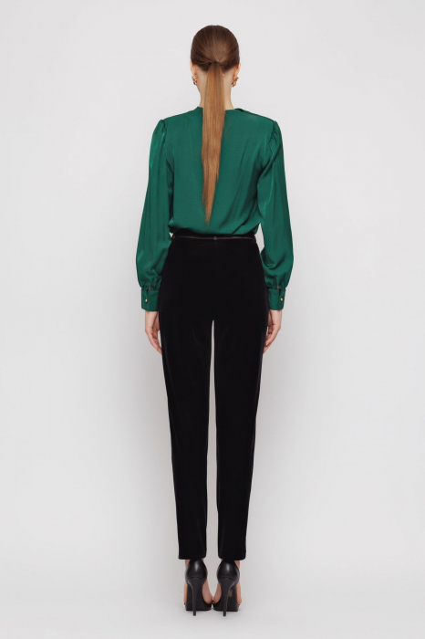 Pantalon 4462 negru catifea Mizar [5]