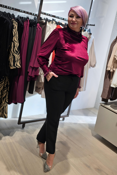 Pantalon 4498 negru Mizar [2]