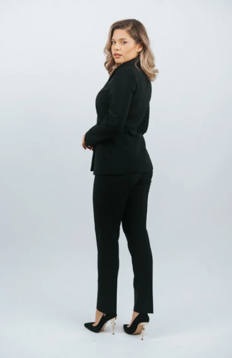 Pantalon 4829 negru La Donna [3]