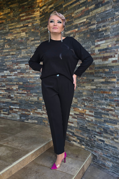 Pantalon 490 negru Exnec [1]